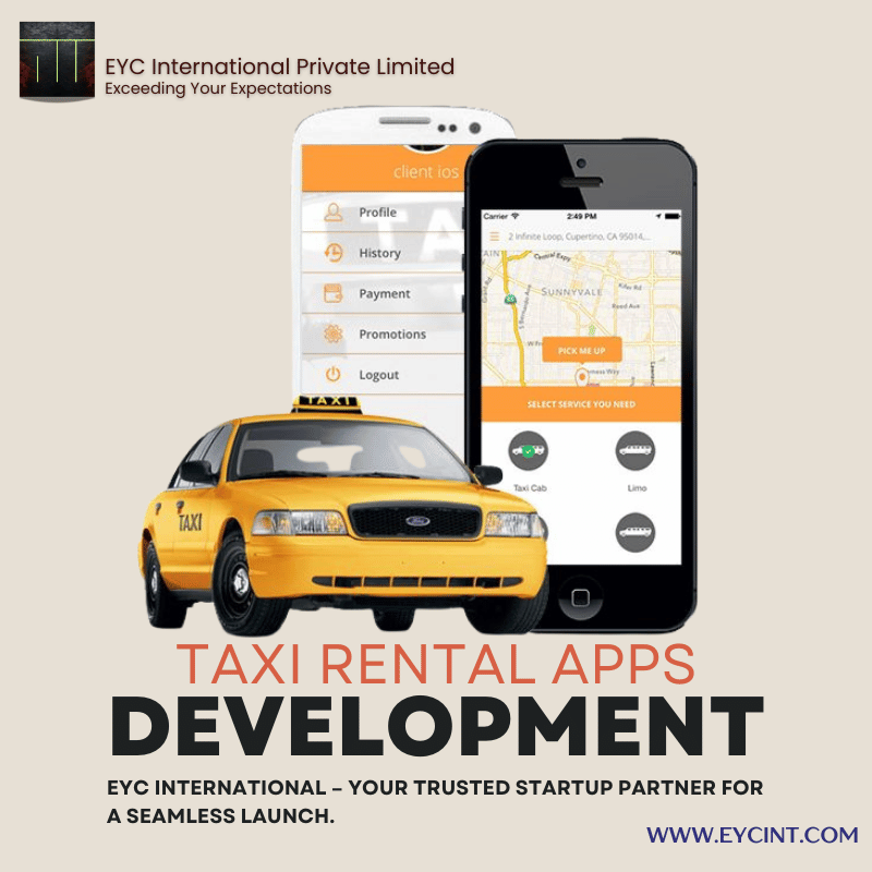 Taxi Rental App Development Services